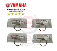 4 GUARNIZIONI COLLETTORE SCARICO ORIGINALI YAMAHA YZF R6 DAL 2007 AL 2020
