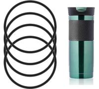 4 guarnizioni di ricambio nere per tazze da viaggio Contigo Snapseal Byron da 473,6 g e 567 g, coperchio in silicone a prova di perdite, per bicchieri da viaggio Contigo, bicchieri e contenitori
