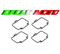 4 GUARNIZIONI VASCHETTA CARBURATORE per Suzuki GSX 750 F 1989 1990 1991 1992