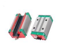4 guide lineari HGH20CA HGW20CC + 2 binari da 200-1500 mm di lunghezza per fresatrice CNC(4 x HGW20CC Blocks, 2 x ferroviarie 600 mm)