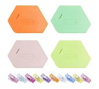 4 guide magnetiche per cucire, guida magnetica per cucire, macchina da cucire, strumenti di consulenza per macchina da cucire, macchina da cucire, multifunzione con scala con 10 clip per cucire colore