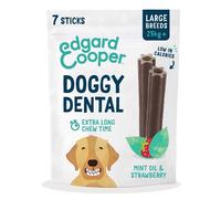 4 HEALTHY PETS NV EDGARD&COOPER DOG DENTAL STRAWBERRY MINT LARGE