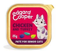 4 HEALTHY PETS NV Paté Edgard & Cooper Senior Cat pollo e tacchino, 85g