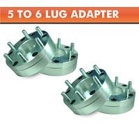 4 Hub Centric Ruota Adattatori 5x4.75 A 6x5.5 6 Manico Chevy Cerchio Su 5 4.75