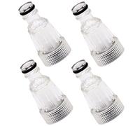 4 Idropulitrice Filtri Acqua, Ricambi Idropulitrice, Adattatore Connettore filtro ingresso acqua autolavaggio 25mm, Si Applica al Filtro Dell'acqua da 3/4 di Pollice