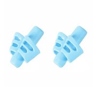4 impugnature per matite per scrittura a mano, in gomma PVC, impugnatura per correzione della postura, strumento di aiuto per la scrittura (azzurro)