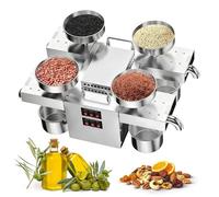 4-in-1 Automatic Hot & Cold Oil Extractor Press for Home & Commercial