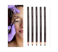 4 in 1 Brown Eyebrow Pencil Set with Sharpener, 18cm Length