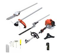 4 in 1 Decespugliatore a Scoppio 52cc 2T tagliasiepi disco tre denti troncarmi