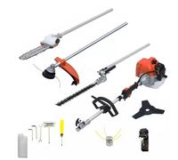 4 in 1 Decespugliatore a Scoppio 52cc 2T tagliasiepi disco tre denti troncarmi