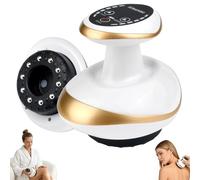 4-in-1 - Elettrico con Vacuum e Gua Sha Massaggiatore Anticellulite, Per una Pelle più Tonica e una Circolazione Migliorata, Massaggio Profondo con Calore, Utilizzo su Tutto il Corpo a Casa