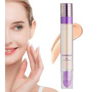 4 in 1 Full Coverage Cream Concealer, Waterproof Long-Lasting Makeup, Hydrating CC Cream for Natural Finish, 7.5ml Multi-Use Face Corrector for All Skin Types