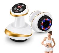4 in 1 Massaggiatore Cellulite, 9 Livelli e 9 Livelli, Massaggiatore in Pelle d'arancia Con Assorbimento della pressione negativa e Riscaldamento, Ventosa per una migliore circolazione del sangue