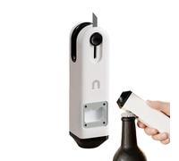 4 In 1 Mini Bag Sealer - USB C Rechargeable Chip Bag Sealer Heat Seal With Cutter/Magnet/Flashlight/Bottle Opener - Portable Heat Sealeer Resealer Machine For Bags Snacks And Food Storage