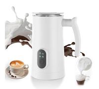 4 In 1 Montalatte Elettrico Vaporizzatore Automatico Per Caffè Per Preparare Schiuma Calda E Fredda Montalatte E Scaldalatte Per Latte Macchiato, Cappuccino, Macchiato, Cioccolata Calda 350 Ml