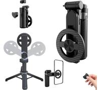 4-in-1 Multifunctional 360° Rotation Magnetic Selfie Stick - 2025 New Portable Foldable Magnetic Selfie Stick Ttripod, Wireless Shutter Works up to 10 Meters - One-Touch Photo Taking