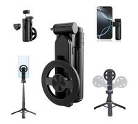 4-in-1 Multifunctional 360° Rotation Magnetic Selfie Stick,Mini Portable Detachable Scalable Magnetic Selfie Stick for iPhone & Android (1PC)