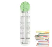 4 In 1 Paper Cutter, 4-In-1 Multi-Function Paper Trimmer, 4 In 1 Papers Cutter Duomiluo with Straight, Wave, Perforated & Creasing Blades for Craft Paper/Cardstock/Label/Photo Etc (Green)