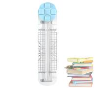 4 In 1 Paper Cutter, 4-In-1 Multi-Function Paper Trimmer, 4 In 1 Papers Cutter Duomiluo with Straight, Wave, Perforated & Creasing Blades for Craft Paper/Cardstock/Label/Photo Etc (Blue)