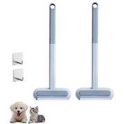 4 in 1 Pet Hair Collection Brush,Multifunctional Pet Hair Remover,with Long Handle Reusable Broom Remover,For Sofas/Sheets/Clothes/Carpet (2PCS)