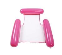 4 in 1 Piscina Gonfiabile Adulti Amaca D'acqua Reclinabile Gonfiabile Galleggiante Materasso Per Il Nuoto In Mare Giocattolo Per Feste In Piscina Lettino(Rose Red)