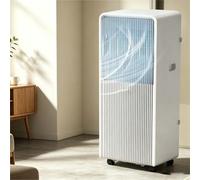 4-in-1 Portable Air Conditioning Unit, Inverter Mobile Air Conditioner with Cooling, Heating, Dehumidification & Ventilation, Smart Control Panel, Dust Filter & 360° Casters for Bedroom Kitchen Attic