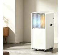 4-in-1 Portable Air Conditioning Unit, Inverter Mobile Air Conditioner with Cooling, Heating, Dehumidification & Ventilation, Smart Control Panel, Dust Filter & 360° Casters for Bedroom Kitchen Attic
