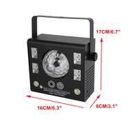 4 In 1 RGB Party DJ Luce LED Stage DMX Luce Magica Della Sfera Strobe Beam Light