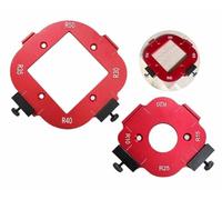 4 In 1 Sagoma Di Posizionamento Dell'angolo Dell'arco, Sagoma Del Router Della Dima Del Raggio D'angolo In Lega Di Alluminio Sagoma Del Raggio D'angolo Strumento Di Posizionamento Riutilizzabile Per L