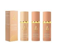 4-in-1 Smart Foundation SPF 50+|30s Color Adapting|24H Waterproof & Sweatproof|Gym Makeup|Lightweight Hydrating (Light Spectrum, 30ml) (3pc)