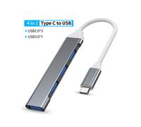 (4 in 1 tipo C) 4/5/7 porte USB 3.0 tipo C Hub concentratore Docking station Lettore di schede SD TF