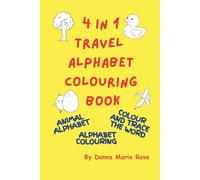 4 in 1 Travel Alphabet Colouring Book