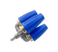 4 in 1 Turbo Nozzle Pressure Washer Tip, girevole a 360° con connettore rapido da 2,0 e 1/4 pollici, pulizia ad alta pressione per guidare, patio, Fence