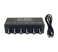 4 In 2Out Mixer Audio Stereo Con La Costruzione In Lega Di Alluminio E Standard 3.5mm Input E Uscita Interfacce Splitter