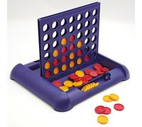 4 In a Row,4 in Linea Gioco-Quattro,4 in Linea per Bambini di 3 Anni + | Giocattoli di Giochi da Tavolo,Gioco di Strategia Educativo da Tavolo,Portatile da Viaggio per 2 Giocatori,Giochi di Società