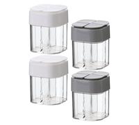 4 in Barattolini Spezie Contenitori Per Condimenti Contenitore Lo Zucchero