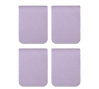 4 In Pelle Segnalibri Magnetici Magnetico Libro Pagine Clip Slip -resist Book Divisore Per Lo Studente Amante Che Legge L'accessorio In Pelle Elegante