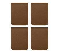 4 In Pelle Segnalibri Magnetici Magnetico Libro Pagine Clip Slip -resist Book Divisore Per Lo Studente Amante Che Legge L'accessorio In Pelle Elegante