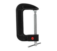 4 Inch C-Clamp Set, Steel C Clamps for Woodworking, Welding and Building with Sturdy Industrial Construction