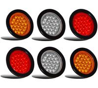 4 Inch Coda Luce Laterale Indicatore E Parcheggio Luci Con Nero Ring Per Camion