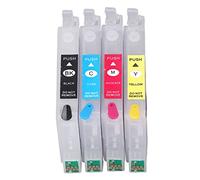 4 inchiostri BK C M Y, inchiostro per stampante riutilizzabile con chip permanente, stampa delle prestazioni per documenti fotografici, 4 colori a getto d'inchiostro con (T0631/T0632/T0633/T0634)