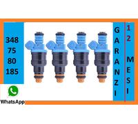 4 INIETTORE OPEL ASTRA VECTRA CALIBRA C20XE BLUE FUEL INJECTOR NOZZLE 0280150427