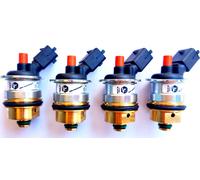 4 INIETTORI GAS GPL TAPPO ARANCIONE ATTACCO FIAT MTA EURO 5/6 VERCESI NUOVI GA.2