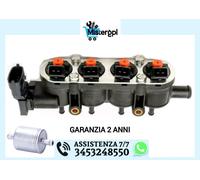 4 INIETTORI LANDI RENZO TAPPO ARANCIO ATTACCO BOSCH GPL CON FLAUTO E SENSORE
