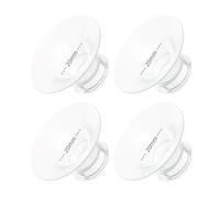 4 inserti flangiati da 20 mm, compatibili con tiralatte con flangia da 24 | Adatto per tiralatte Momcozy M5/M6/M9/S12 Pro/V1 Pro/V1 Pro, Eufy/Elvie/Medela/Spectra/Lansinoh/NCVI/Lansinoh/TSRETE