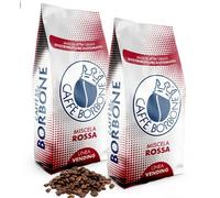 4 KG CAFFE' BORBONE IN GRANI FRESCO MISCELA ROSSA BAR E DISTRIBUTORI AUTOMATICI
