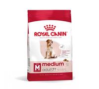 4 kg Royal Canin Medium Adult 7+ Alimento Completo Cibo Secco Crocchette Croccantini per Cani Maturi di Taglia Media tra 11 e 25 kg Gusto Pollo