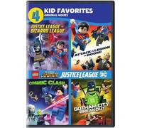4 Kid Favorites: LEGO DC Super Heroes (DVD) Various