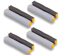 4 Kit di Accessori Spazzole in Gomma per iRobot 800 e 900 Serie, Spazzola a Rulli di Ricambio per Roomba 850 860 861 866 870 880 890 960 980 Robot Aspirapolvere