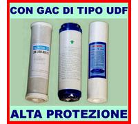4 KIT FILTRI STANDARD x12 FILTRI DEPURATORE ACQUA PURIFICATORE SISTEMA AD OSMOSI